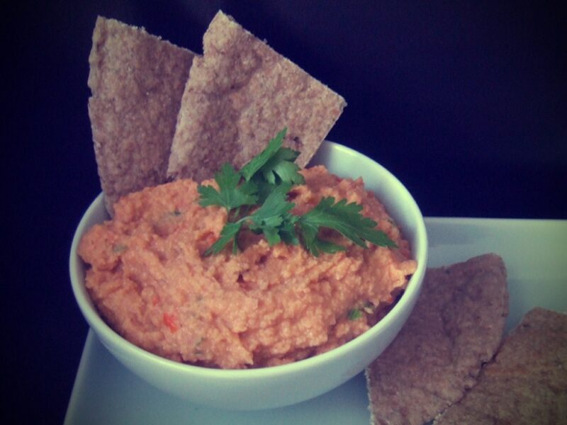 Zesty chickpea dip