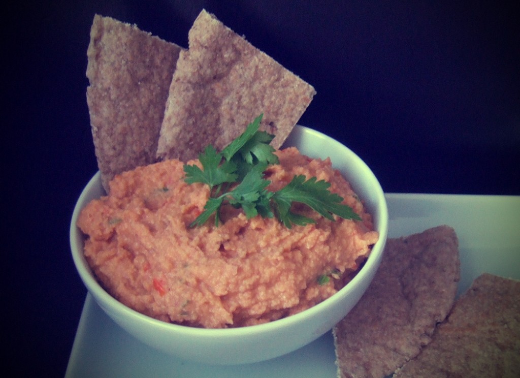 Zesty chickpea dip