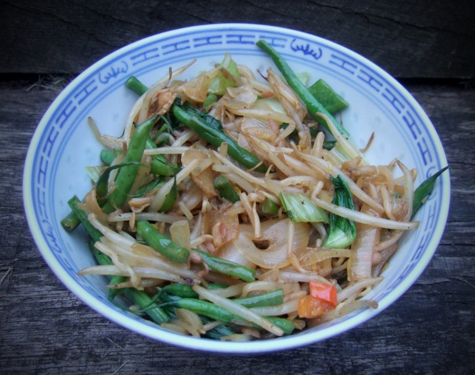 Chinese stir-fried vegetables