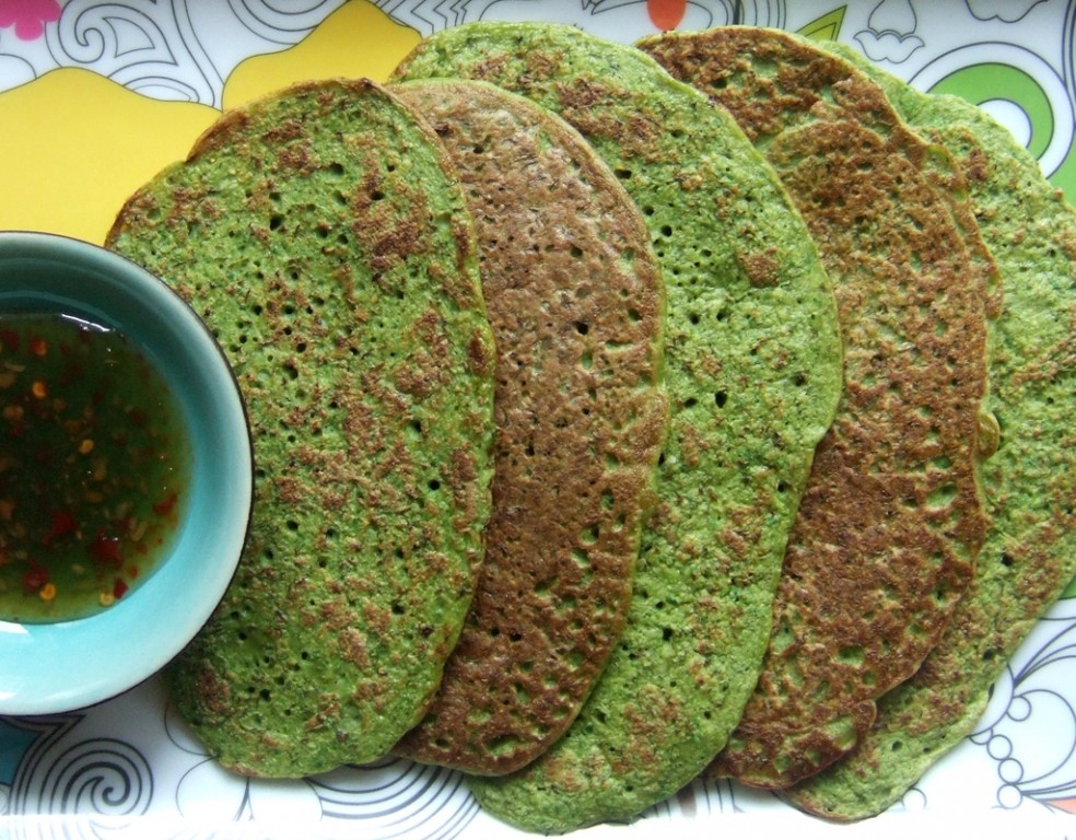 Mung bean pancake