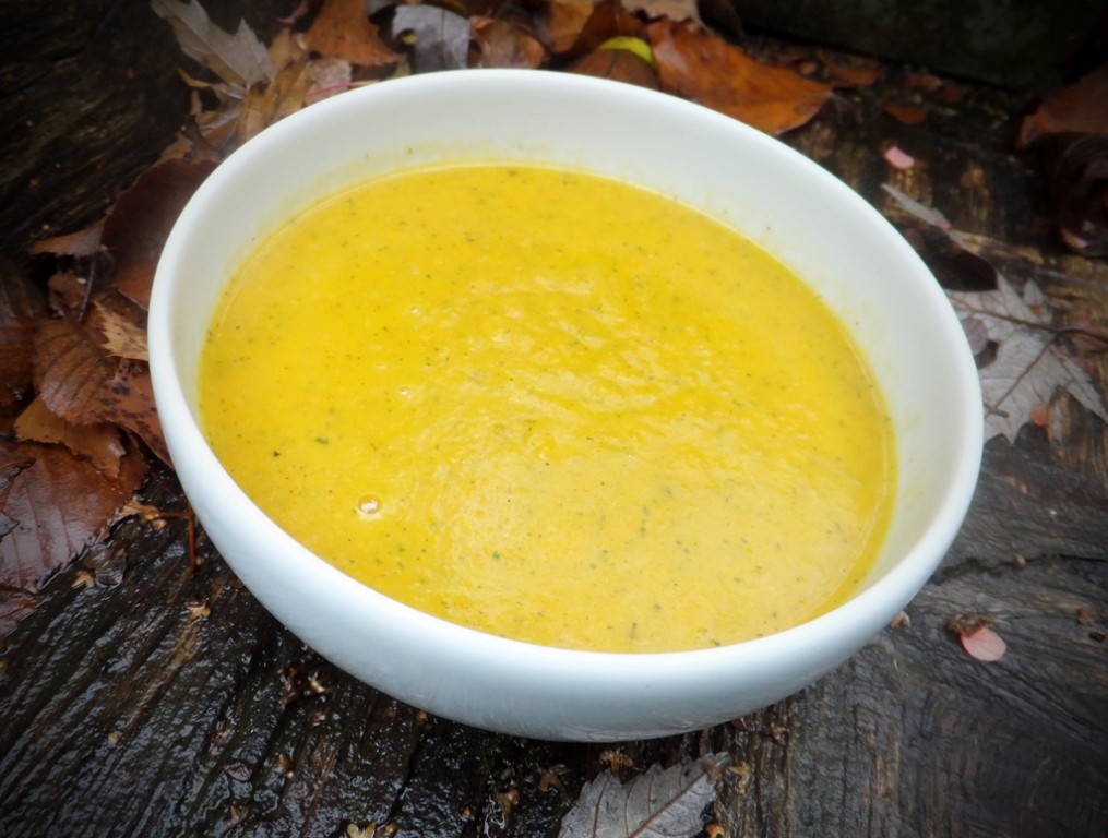 Roasted carrot soup