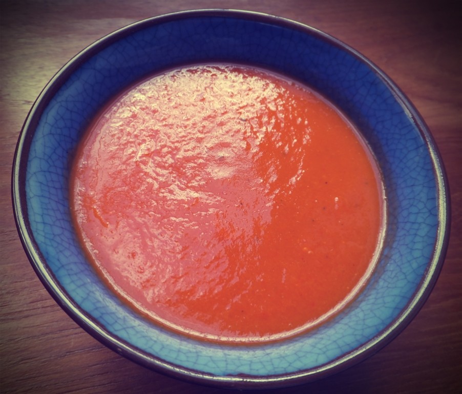 Rustic tomato soup