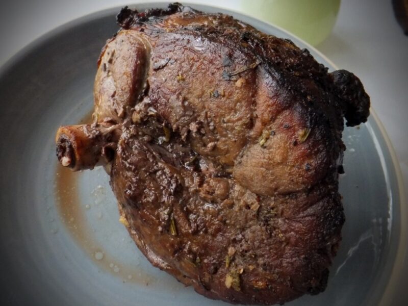 Scandinavian roast lamb