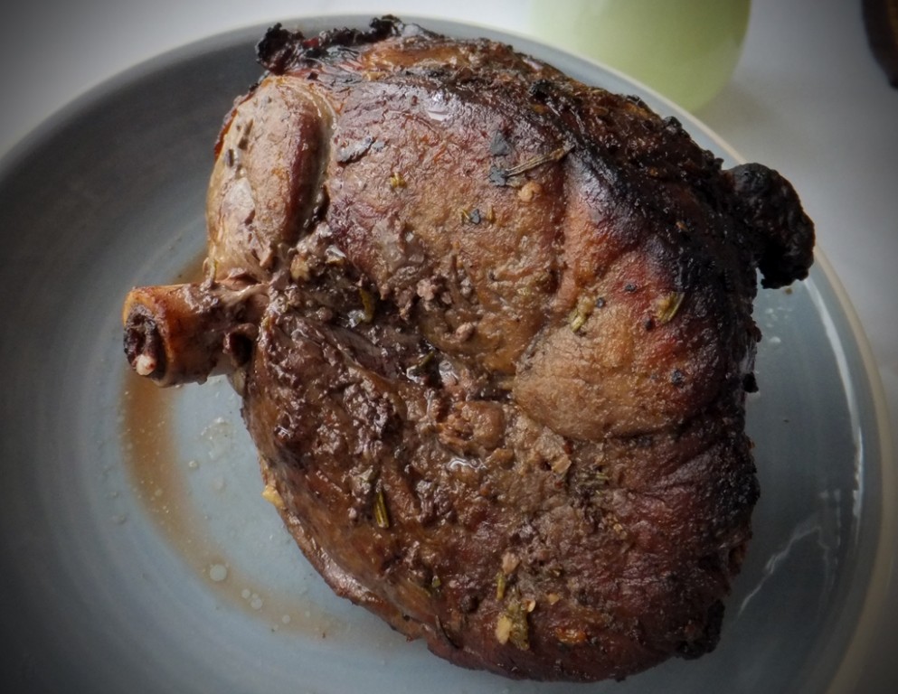 Scandinavian roast lamb