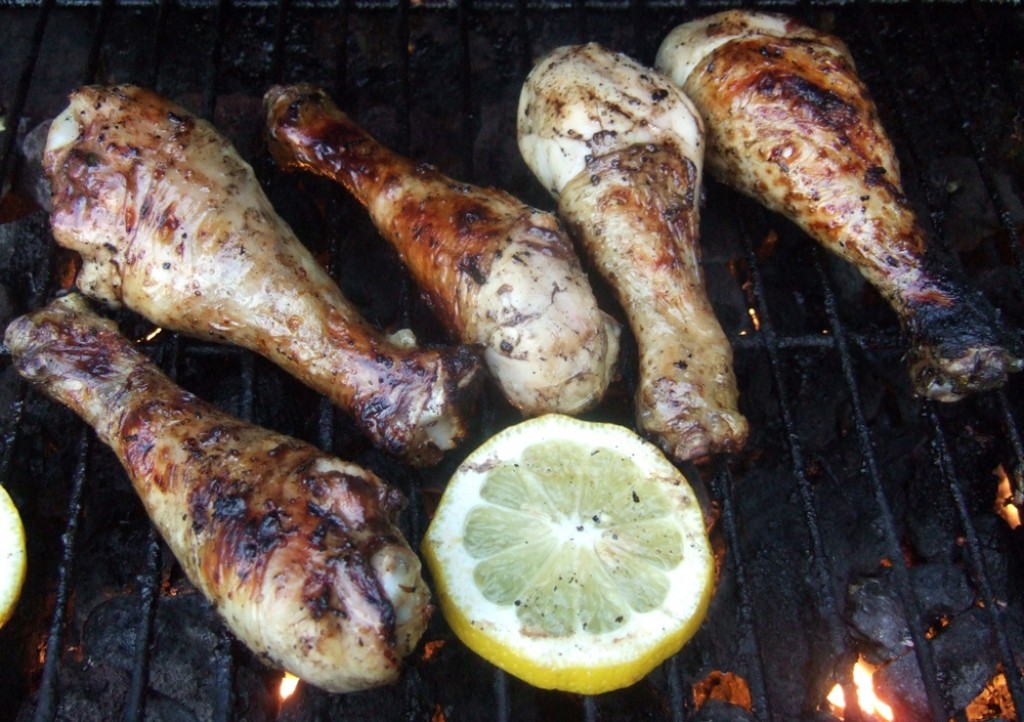 Zesty chicken drumsticks