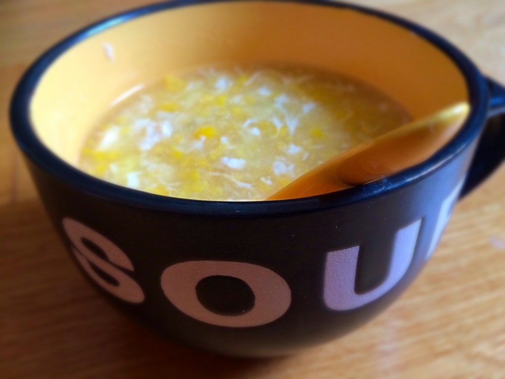 Easy chinese chicken corn soup