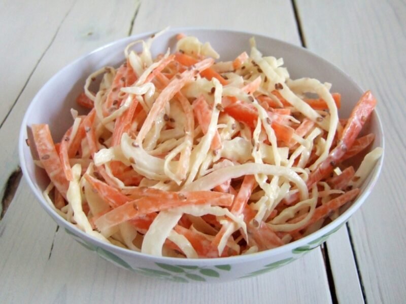 Healthy coleslaw