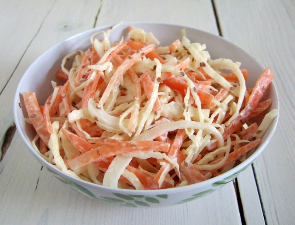 Healthy coleslaw