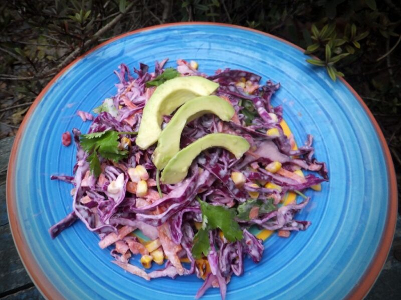 Mexican-style coleslaw