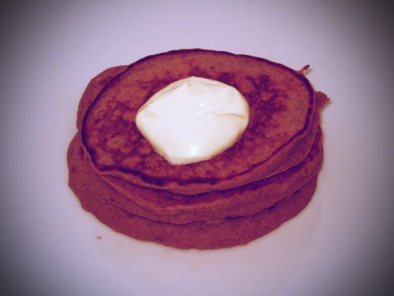 Sweet potato pancakes