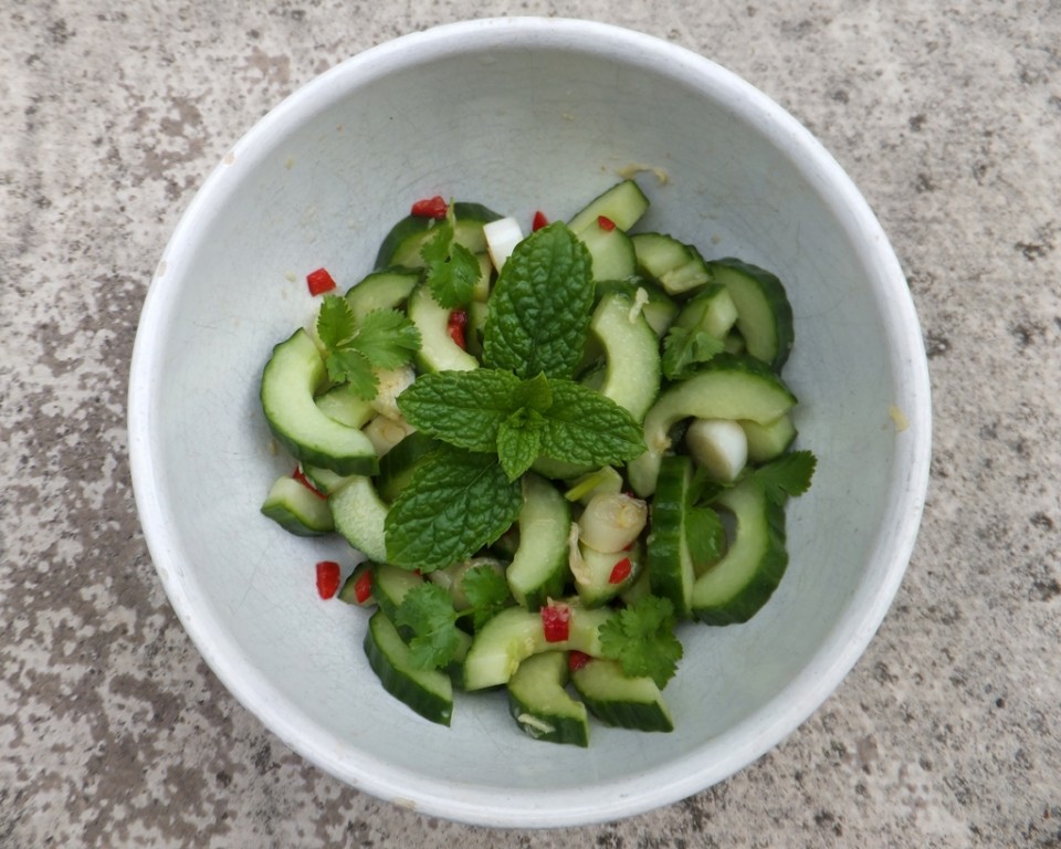 Asian cucumber salad