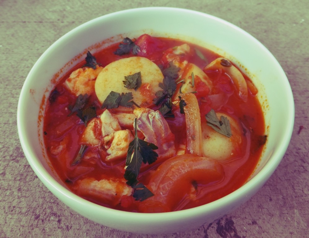 Spanish fish stew