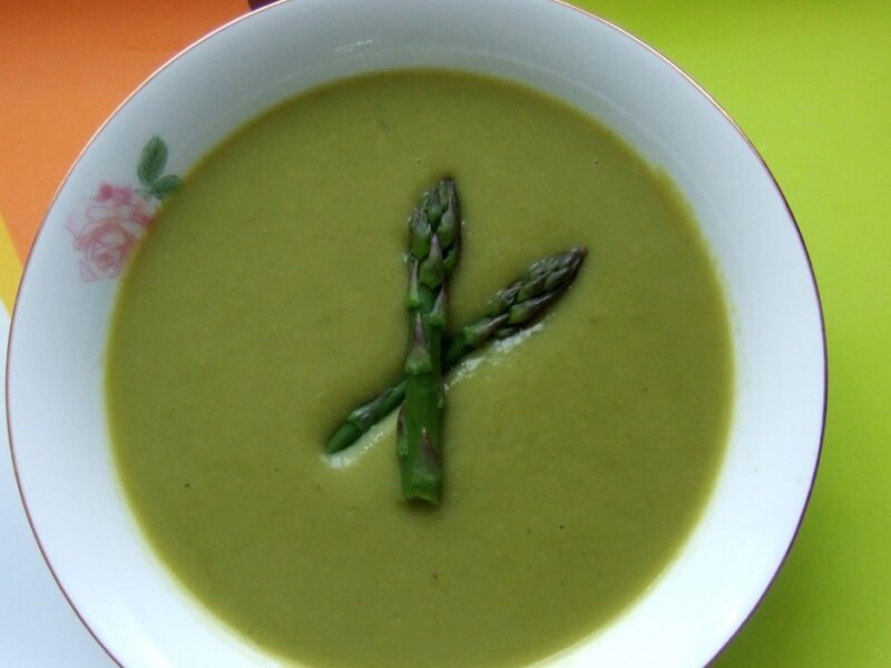 Asparagus soup