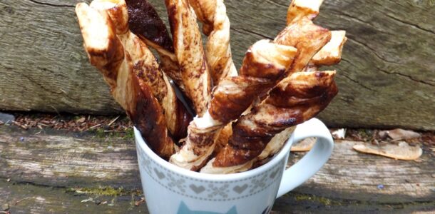 Puff pastry twirls