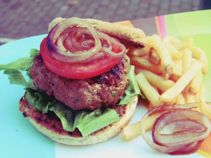 Rogan josh burger