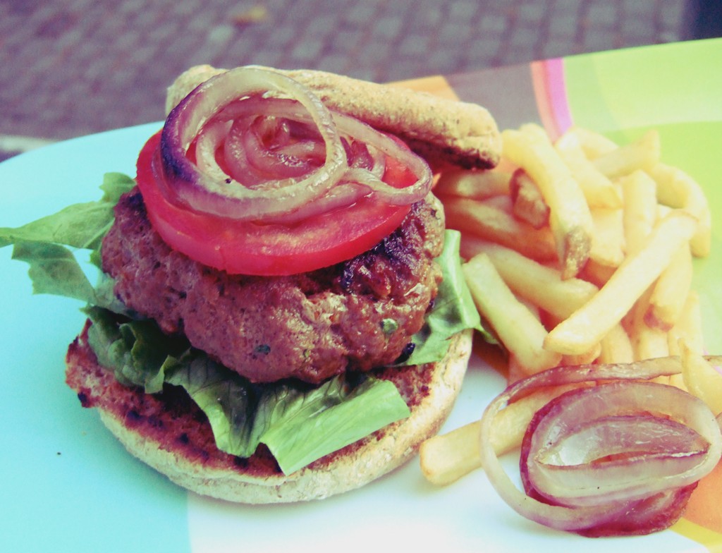 Rogan josh burger