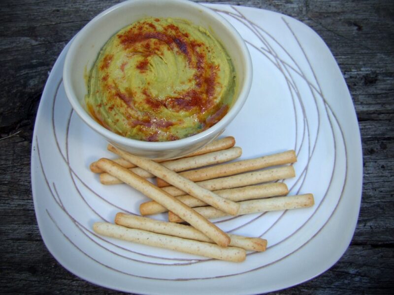 Spiced broad bean dip