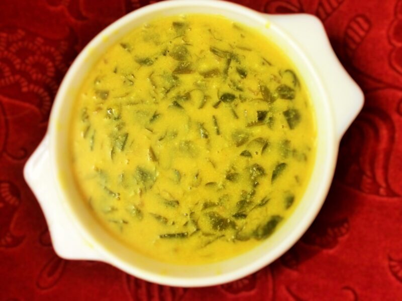 Drumstick leaves dal