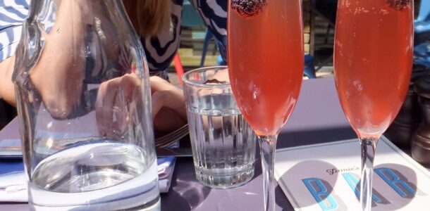 Champagne coctails