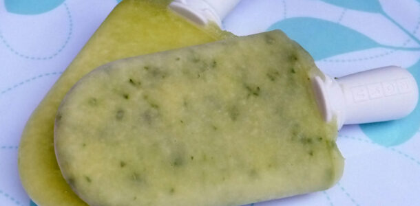 Melon ice lolly