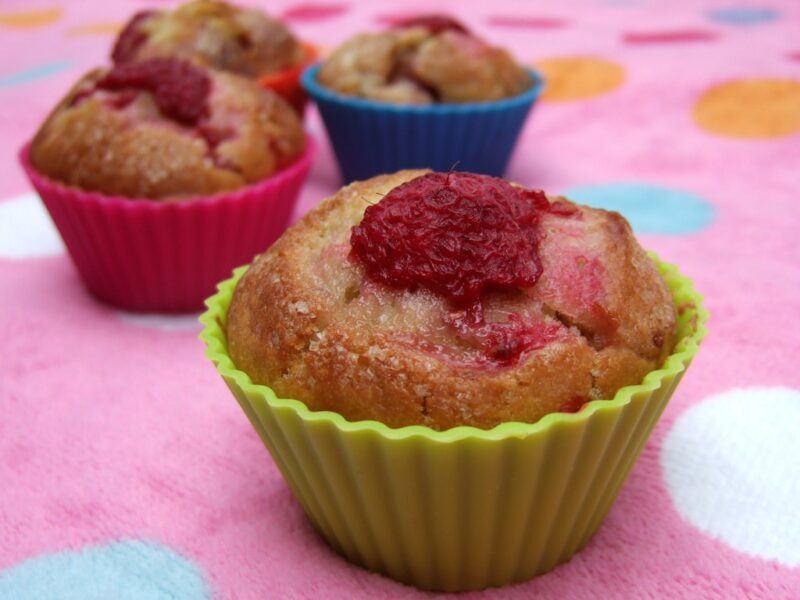 Raspberry muffins