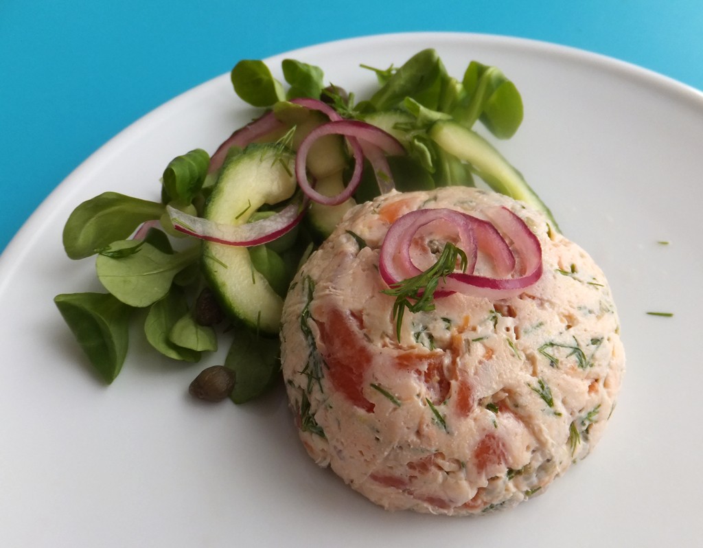 Zesty salmon paté