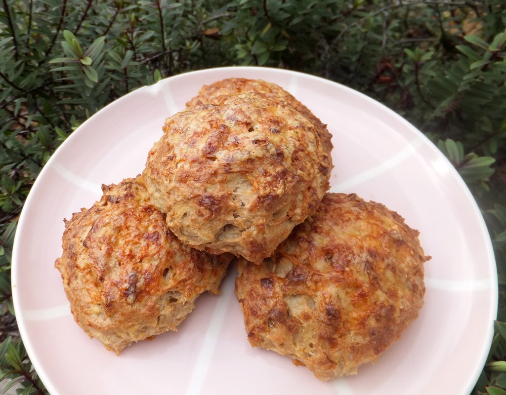 Cheese and apple scones