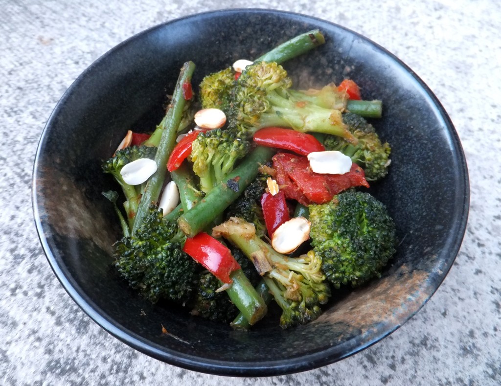 Thai broccoli and green beans