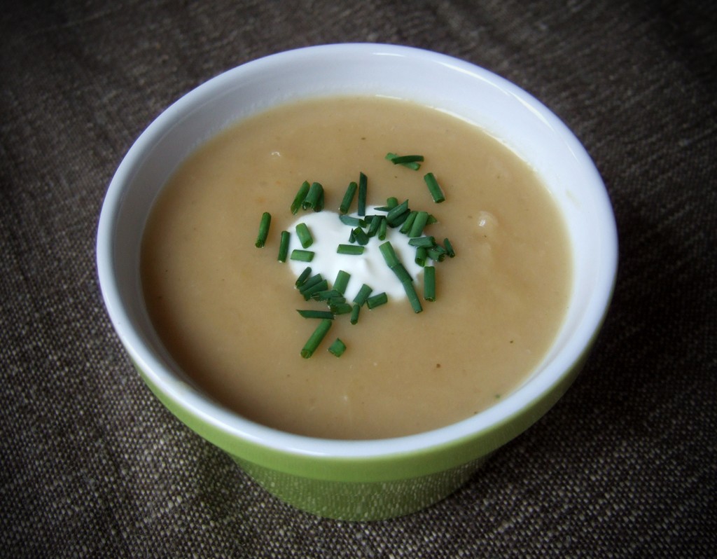 Leek and potato soup