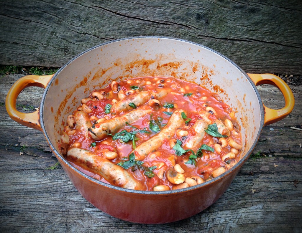 Sausage & Black Eyed Bean Stew