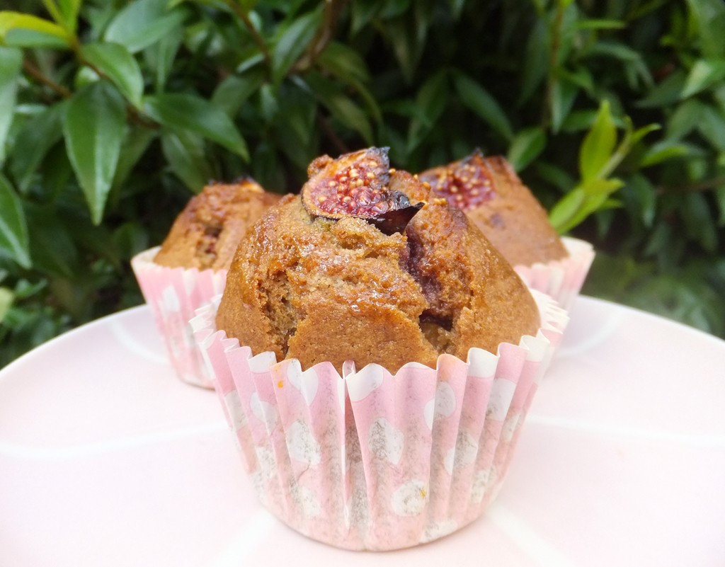 Fig and orange muffins