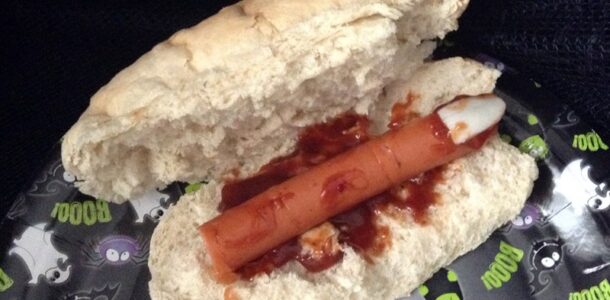 Hot-dogs with severed fingers