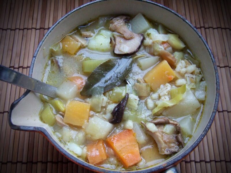 Vegetarian scotch broth