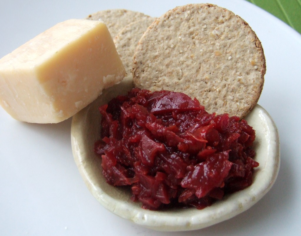 Spiced beetroot and orange chutney