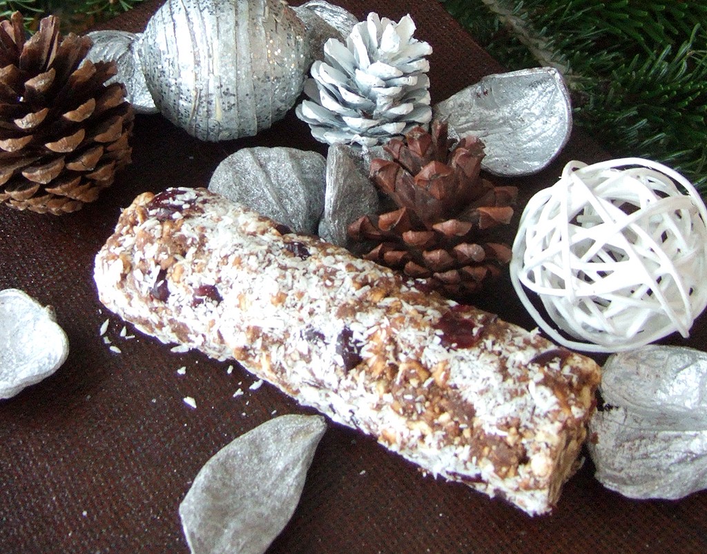 Christmas Biscuit salami