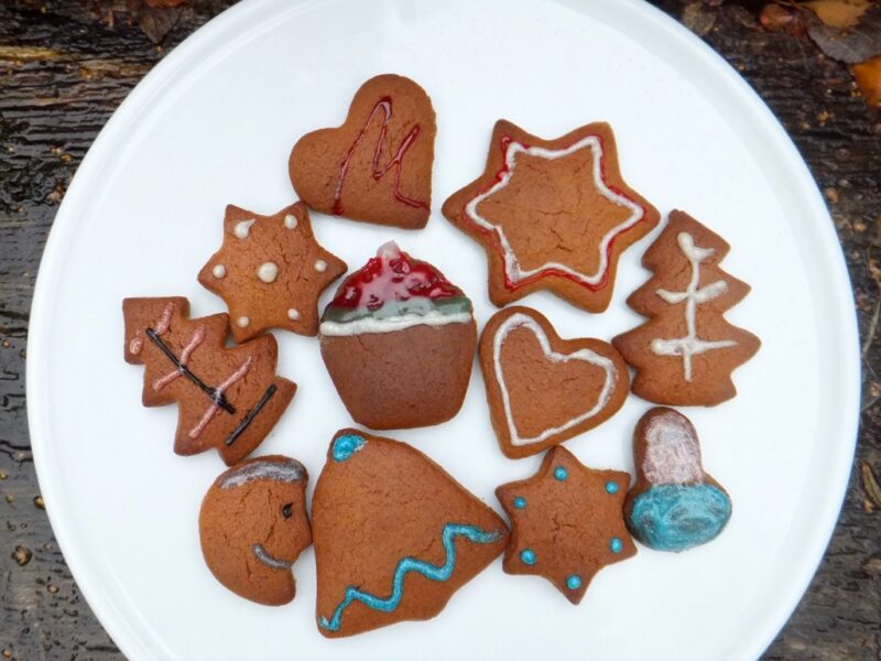 Easy gingerbread biscuits