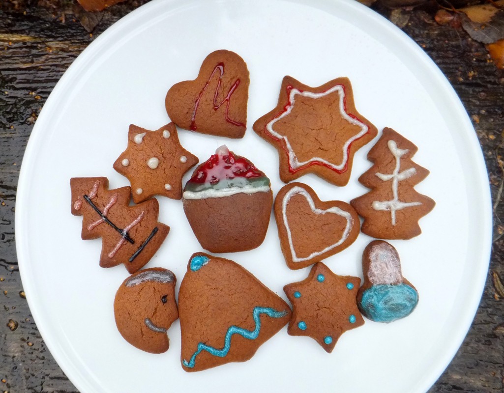 Easy gingerbread biscuits