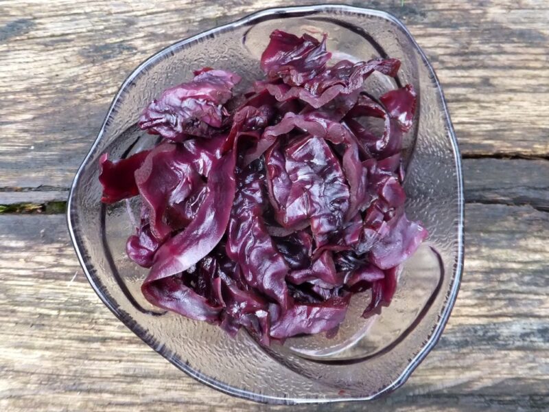 Mulled wine braised red cabbage