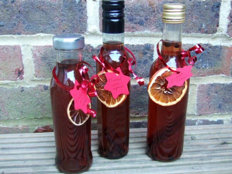 Mulled wine syrup