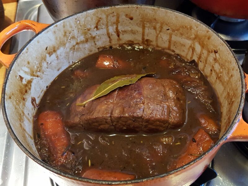 Silverside Beef with Onion Gravy