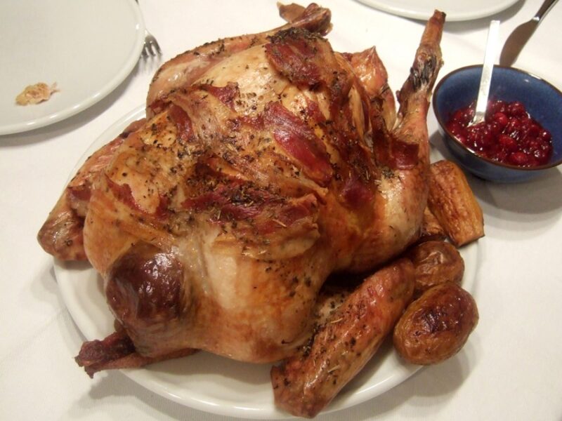 roasted turkey