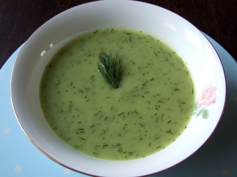 Fennel and dill soup