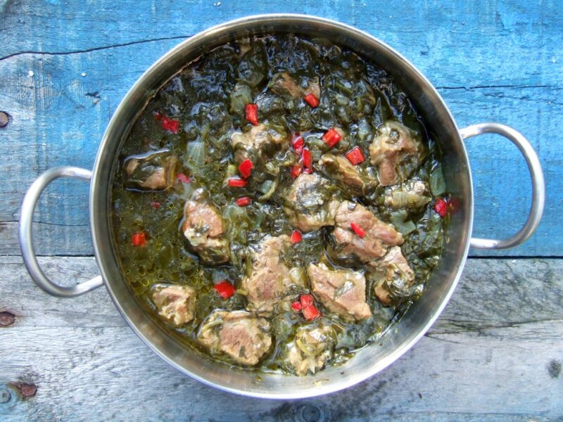 Lamb and Spinach Curry