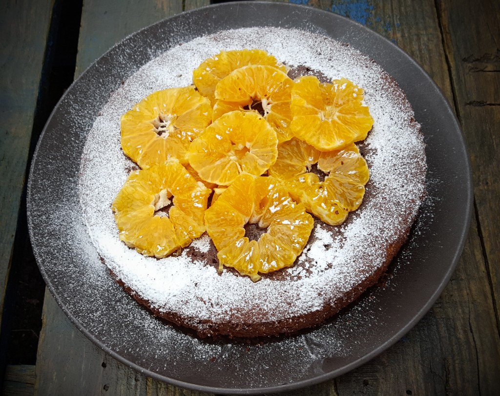 Orange and almond cake