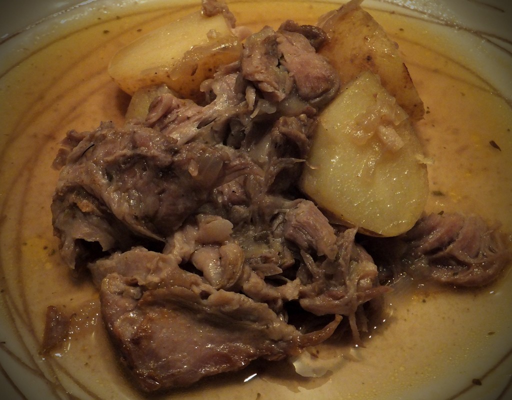 Slow-cooked spiced lamb stew