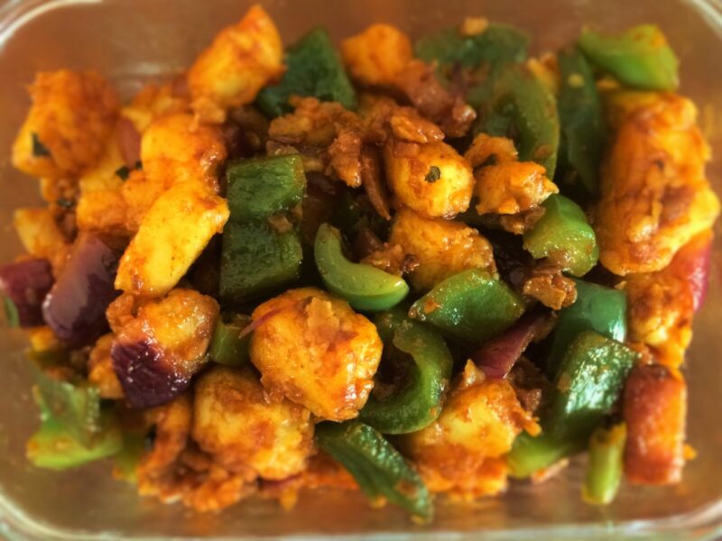 Indo Chinese Chilli Paneer