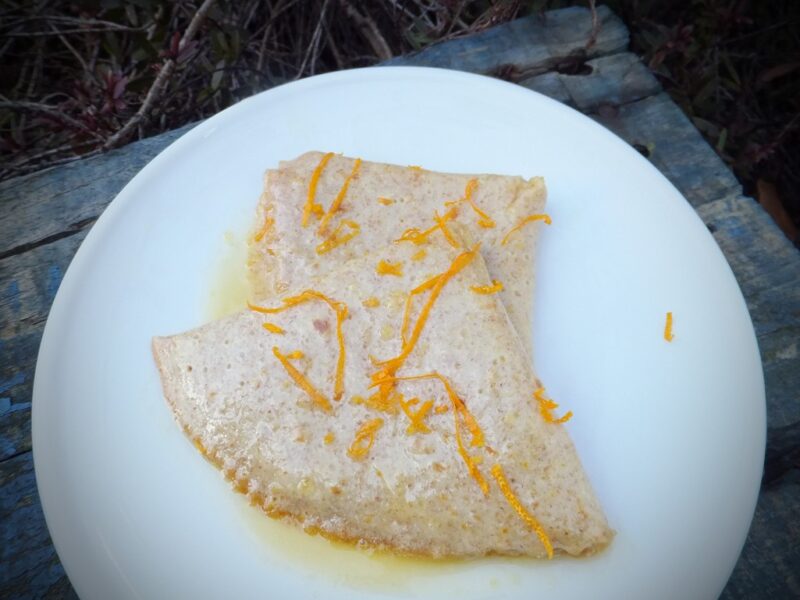 Boozy Crepes Suzette