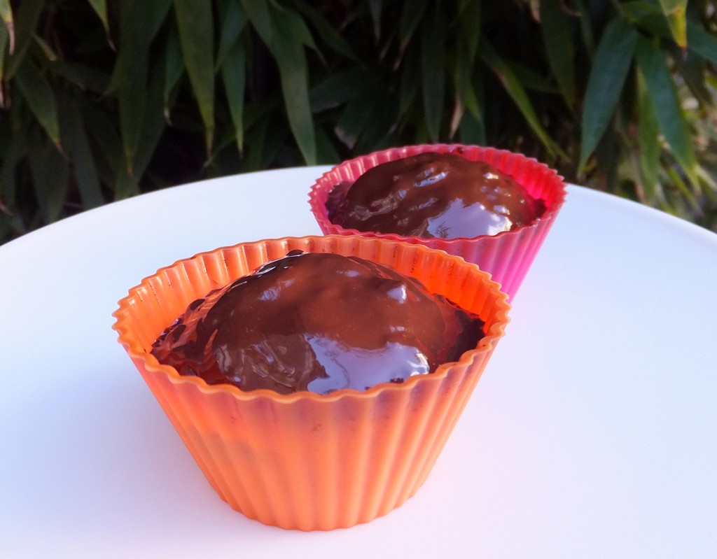 Chocolate and chestnut muffins