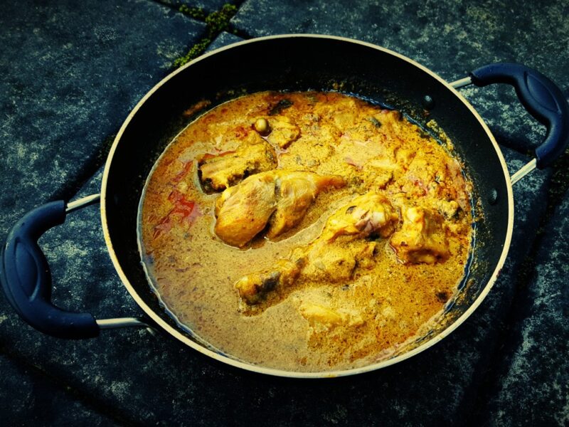 Chicken curry in coconut milk