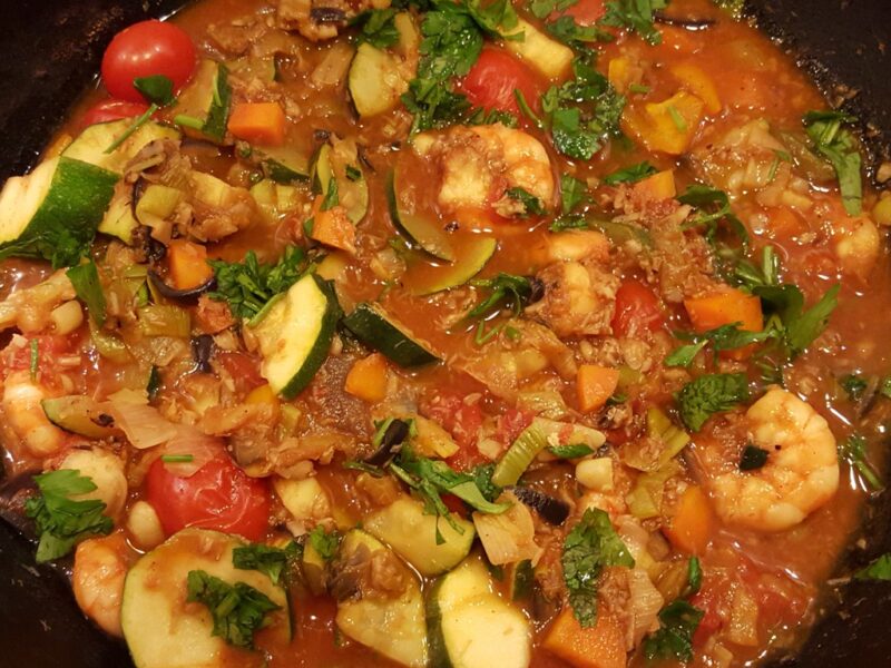 Low Calorie Prawn Stew